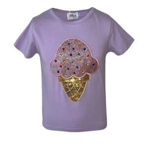 Lola + The Boys Ice Cream Gem Shirt size 10